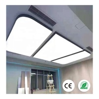 Boîte à lumière LED Taille de logo personnalisée Boîte d'éclairage à film souple Convient pour la peinture automobile et les salles de peinture dans les magasins de voitures 4S