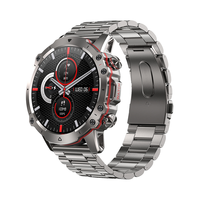 Montre connectée D01, étanche IP68, Bluetooth 5.3, appels, 100 modes sportifs, moniteur de fréquence cardiaque, moniteur d'oxygène sanguin, moniteur de sommeil, tracker d'activité physique