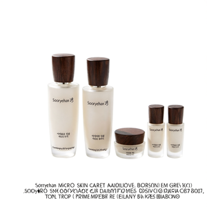 Set de Cuidado Facial Sooryehan Micro Ginseng, Tónico de 150 ml, Emulsión de 130 ml, Para Todo Tipo de Piel, Cuidado Diario, Fórmula K-Beauty - Product Image 2