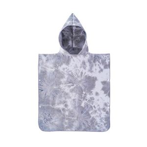 High Quality Custom Design Full Color Digital Printed <b>Poncho</b> Bath Hooded Beach Towel - Product Image 3