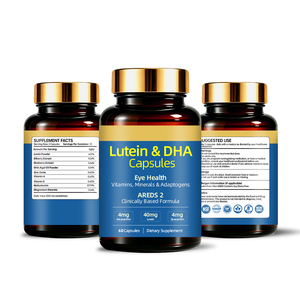 Cápsulas de Luteína y DHA Omega 3, Suplemento para <span class=keywords><strong>la</strong></span> Salud Ocular, Protección Contra <span class=keywords><strong>la</strong></span> Luz Azul, <span class=keywords><strong>Macula</strong></span>, Retina, Enfoque Cerebral, Vitaminas y Minerales - Product Image 3