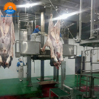 Mesin Pengupas Kulit Sapi Tugas Berat Industri, Penghilang Kulit Sapi untuk Rumah Pemotongan Hewan, Peralatan Pengupas Kulit Sapi