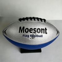 Ballon de football américain personnalisé avec logo, OEM, pour entraînement de ligue, jeunes et adultes, ballon de football américain imprimé sur mesure