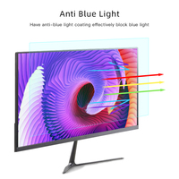 LFD801 Removable Full Coverage Anti-blue Light Screen Protector for Computer 24 Inch 16:10 Portable Computer Pc Screen Protector