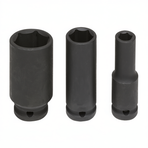 Fervi Impact <b>Socket</b> Wrench Set 3-Piece Metric Deep Drive Tools - Product Image 2