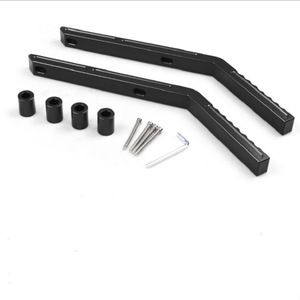 Getitall - Asa Trasera de Aluminio para Jeep Wrangler TJ Unlimited 2007-2018, 4 Orificios, Color Plateado - Product Image 4
