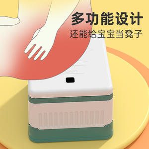 กระโถนเด็กพับได้ Baichen แบบพกพาสำหรับเดินทาง ดีไซน์ด้านหน้าสูง สำหรับเด็กชายและเด็กหญิง - Product Image 2