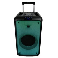 Speaker Aktif Akustik 3 Way High Class Trolley Guitar Flame Jb RGB POWERFUL Single 12 Inch BT Wireless Audio Komputer