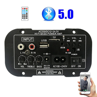 D5 30W-120W Mono canal carte amplificateur de carte numérique linéaire maison/voiture lecteur Audio USB TF carte amplificateur Audio sans fil sans fil