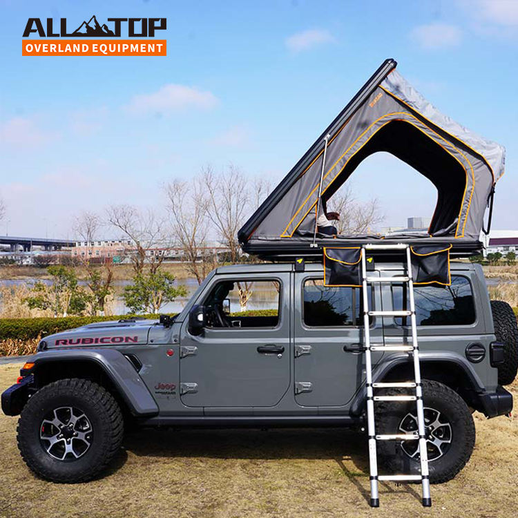4X4 off Road Light Weight Camping Aluminum Roof Top Tent Car Shell Hard ...