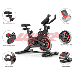 WFR Machines d'exercice à usage domestique Intérieur <span class=keywords><strong>Cardio</strong></span> Cyclisme Spinning Bike Gym Commercial <span class=keywords><strong>Fitness</strong></span> Equipment Professional Spin Bike - Product Image 4
