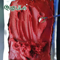 Pâte de tomate en tube de couleur rouge, 80 ml, emballage en tambour, vente d'usine