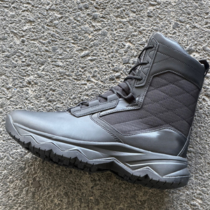 TSB78 Black PU Leather Outdoor <b>Boot</b> Waterproof All Seasons Mid Cut <b>Hiking</b> Shoe - Product Image 6