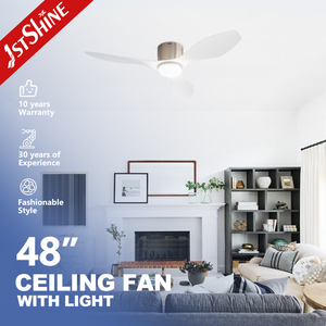1stshine Led Ventilador de techo 2 en 1 <span class=keywords><strong>con</strong></span> opción de luz o sin luz Perfil bajo ABS Blades Ventilador de techo <span class=keywords><strong>con</strong></span> motor de CC - Product Image 2