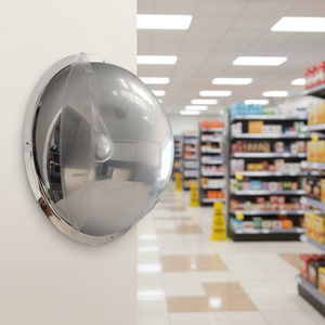 Toptrend 48cm Diameter 360 Degree Large Angle <b>Fish</b>-<b>eye</b> Indoor Safety Full Acrylic Convex Dome <b>Mirror</b> Cutting/Moulding Service - Product Image 1