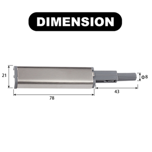 Ferme-<span class=keywords><strong>porte</strong></span> de meuble CC, <span class=keywords><strong>fermeture</strong></span>, loquet et loquet magnétiques pour <span class=keywords><strong>porte</strong></span> ouverte - Product Image 2