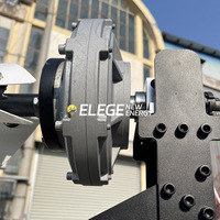 Elege Nouveauté Éolienne à Spirale d'Archimède 24 V 2000 W 1000 W avec Contrôleur Onduleur Batterie Système de Production d'Énergie