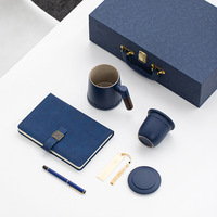 Cadeaux d'entreprise pour les employés lors de la réunion annuelle, cadeaux pratiques pour les clients, ensemble tasse et carnet pour la conférence, articles promotionnels professionnels