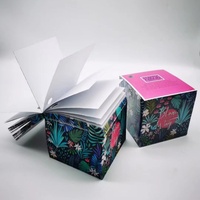 Blocs-notes autocollants carrés découpés sur mesure professionnels, papier écologique, couleurs personnalisées, imprimés multifonctionnels