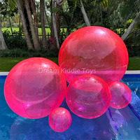 Chine usine PVC personnalisé grand ballon coloré gonflable décoration ballon flottant géant ballon d'eau gonflable