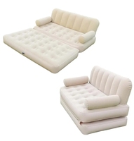 Canapé Gonflable Double Personne, Fauteuil de Relaxation Gonflable Confortable