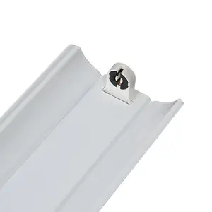 G13 T8 LED Tubo de fixação 2Ft 3Ft 4Ft 5Ft Suporte de tubo duplo único LED