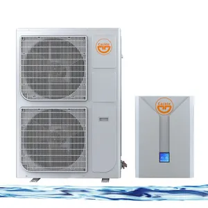 Compensazione del tempo della tecnologia inverter Full dc R32 pompa di calore ad acqua ad aria split riscaldamento e raffreddamento pompa di calore scaldabagno
