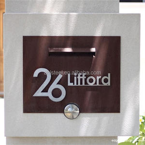 Boîtes aux lettres extérieures décoratives, résistantes à <span class=keywords><strong>la</strong></span> rouille, à poser au sol, à vendre - Product Image 5