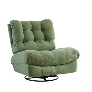 HJ HOME Chaise de salon inclinable en tissu <span class=keywords><strong>vert</strong></span> moderne Chaise de bureau pivotante <span class=keywords><strong>à</strong></span> <span class=keywords><strong>bascule</strong></span> pour salon Canapés électriques <span class=keywords><strong>à</strong></span> nuage - Product Image 1