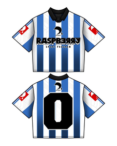 เสื้อฟุตบอลผ้าตาข่ายโพลีเอสเตอร์สำหรับผู้ชาย Tontons เสื้อฟุตบอลไซส์ใหญ่พิเศษระบายอากาศได้ดีแบบสั่งตัด - Product Image 3