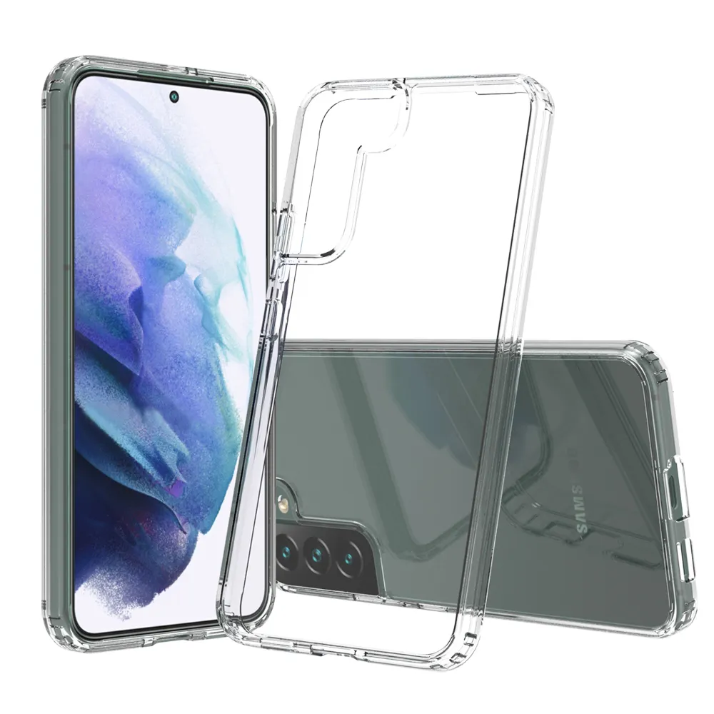 Étui de protection en plastique transparent pour objectif d'appareil photo, résistant aux rayures, pour téléphone Samsung s22 ultra 5g