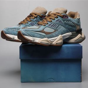 Nouvelles Chaussures de Course Hiver 9060 Designer Homme Femme Bleu Sel de Mer Bois Flotté Plateforme Baskets Sneakers - Product Image 1