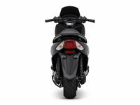 Scooter électrique sportif Obsidian Black 2000W, batterie 72V 20Ah, moto électrique alimentée par batterie, freins à disque doubles, pneus larges