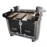 Console de Mixage Numérique MIDAS M32Live 32 Canaux Personnalisée dans un Flight Case Aviation Ouvert, Prise en Charge OEM & ODM