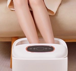 Masajeador de pies plegable portátil con pantalla táctil, calentamiento para promover la circulación sanguínea y aliviar el estrés con rodillo automático - Product Image 4