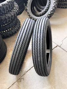 Neumático de Motocicleta Estilo Vintage con Diseño de Dientes de Sierra 4.00-17 4.50-17 Sin Cámara 6PR 8PR Resistente al Desgaste para Modelos Retro 400-17 450-17 - Product Image 4