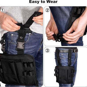 OEC <b>Tool</b> Waist <b>Bag</b> Multi-Function Large Capacity For Plumbing Carpentry Auto Repair - Product Image 4