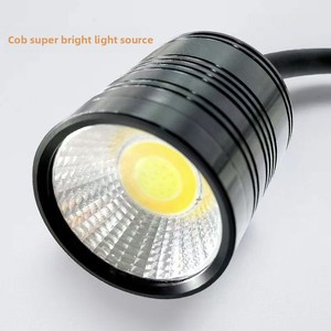 JSD 5W 7W COB LED Akvaryum Klipsli Spot Işık 3 Renk Ayarlanabilir Esnek Boyunlu Balık Tankı Bitki Yetiştirme Lambası Nano Akvaryum için - Product Image 5
