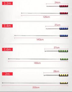 Mástil Telescópico de Acero Inoxidable de 1.2m para Guías Turísticos y Profesores - Duradero y Portátil - Product Image 6