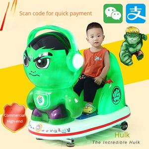 Nouvelle Machine de Jeu Commerciale MP5 pour Enfants, Voiture Électrique Spider-Man à Monnayeur, avec Fonction Balançoire - Product Image 2