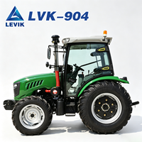 LEVIK Nouveau Meilleur Tracteur Agricole Mini 4x4 Haute Efficacité Vente Chaude