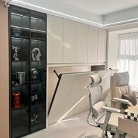 Lit mural gain de place, lit Murphy convertible, meubles pour petits appartements
