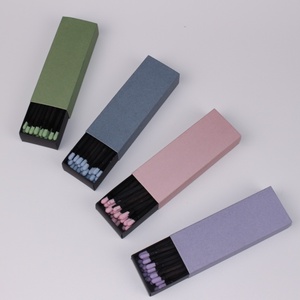 Allumettes en bois écologiques pour bougies, allumettes de cuisine, allumettes personnalisées, boîte d'allumettes publicitaire - Product Image 2
