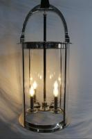 Lustre suspendu YH vintage en laiton pour îlot de cuisine, style rétro américain en métal et acier, style mi-siècle, pour chambre à coucher, avec verre