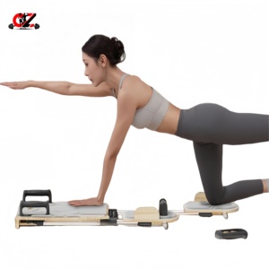 CZFIT 2026 บอร์ดพิลาทิสใหม่ เครื่องพิลาทิสรีฟอร์เมอร์ บอร์ดไม้แบบพกพา ประหยัดพื้นที่ สำหรับใช้ในสตูดิโอและที่บ้าน - Product Image 3