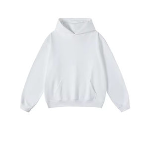 <b>Men's</b> Hoodies Sweatshirts Heavyweight <b>Pullover</b> Streetwear 100% Cotton Puff Printing Custom Oversized Hoodie for <b>Men</b> - Product Image 2