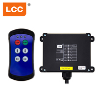 Télécommande radio sans fil pour palan A400 1T&1R, industrielle, IP65, DC12-24V, 4 boutons à vitesse unique, 433 MHz