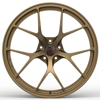 Jantes forgées concaves personnalisées légères Alibaba 5x112 5x130 5x114.3 5x120 pour Honda Civic Type R FK8 FL5 18 19 20 21 pouces