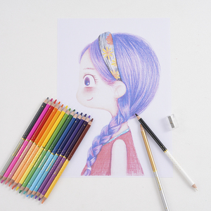 Macaron Hot Bán 30Pcs Đôi Đầu Màu Vẽ Bút Chì Thiết Lập Với Mài Và Tùy Chỉnh Hộp Màu Cho Sinh Viên - Product Image 6