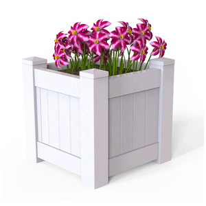 Garden Decoration Plant Flowers Pots Large Plastic Rectangular Outdoor Plant Pots